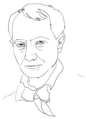 portrait de Baudelaire